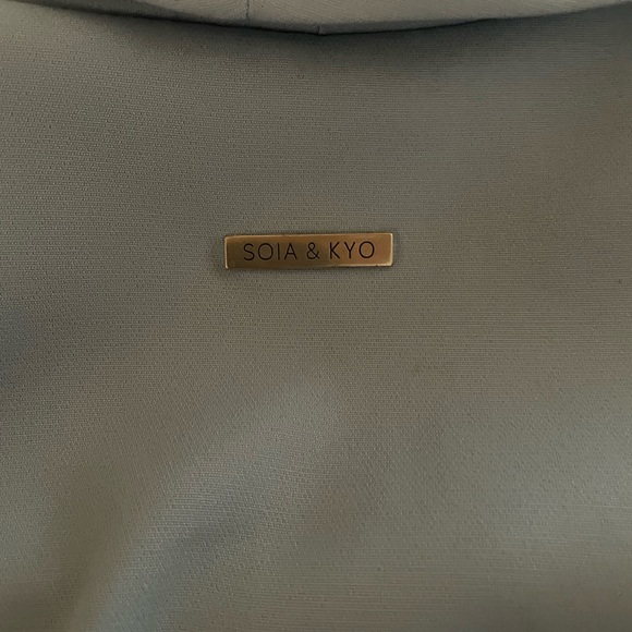 Stunning light blue trench style coat - Sois & Kyo - Picture 6 of 7